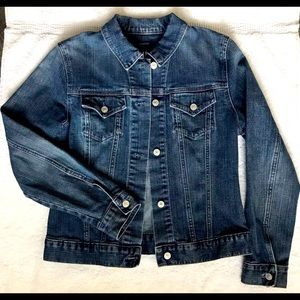 Gap Women’s Denim Jacket Gap Stretch Size L large